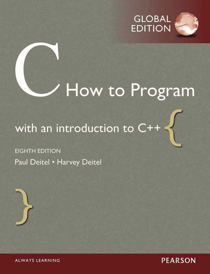 C How to Program Book Cover